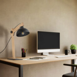 OSLO BLACK LAMPKA NOCNA