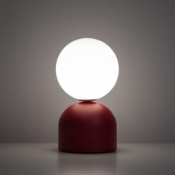 MIKI BURGUND LAMPKA NOCNA 1XG9