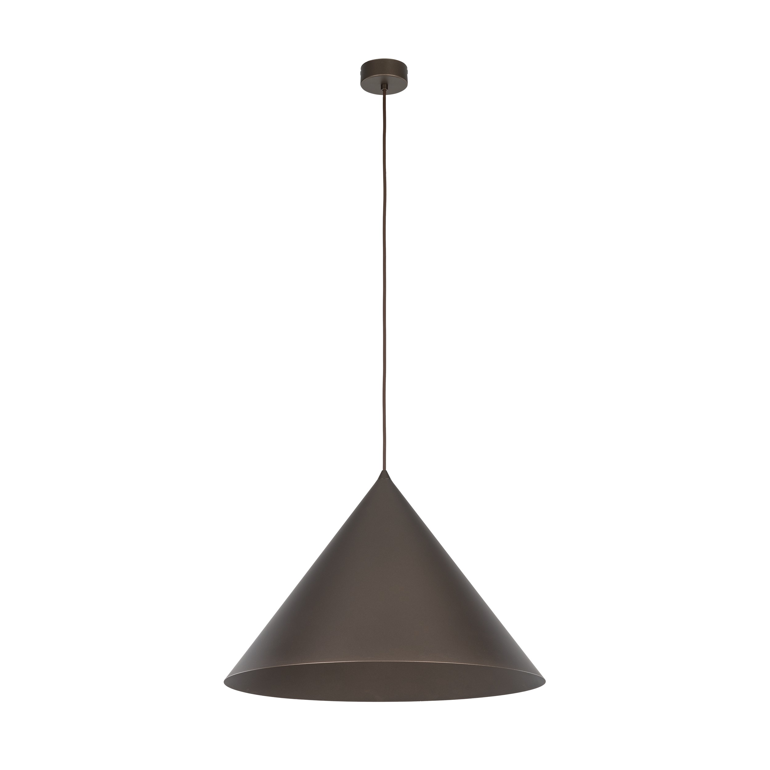 CONO XL BROWN LAMPA WISZACA 1XE27 CONO XL BROWN LAMPA WISZACA 1XE27