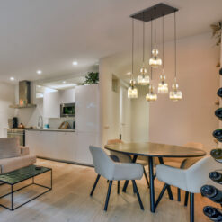 SOPHIA COGNAC LAMPA WISZĄCA 6XE14