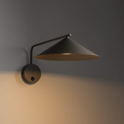 LUME M NEW BROWN KINKIET 1XGX53