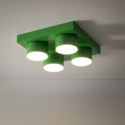 BRIX GREEN LAMPA SUFITOWA 4XGX53