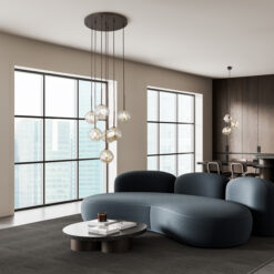 LAVA BROWN LAMPA WISZĄCA 7XG9