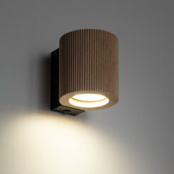 EVE CORTE WOOD KINKIET 1XGU10