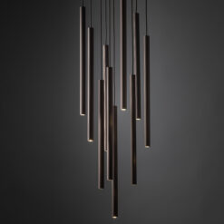 FERRO NEW BROWN LAMPA WISZĄCA 10XG9 KOŁO