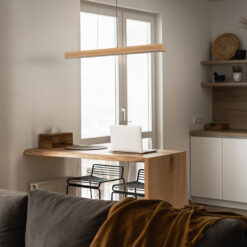 VIGA WOOD LED SOSNA SZCZOTKOWANA POSTARZANA LAMPA WISZĄCA