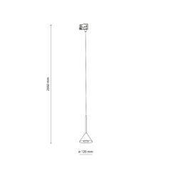 TRACER TRÓJOBWODOWY CONO MINI BLACK 1XGU10