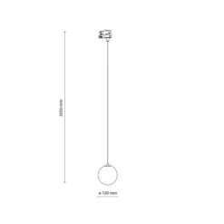 TRACER TRÓJOBWODOWY WHITE WHITE GLASS 1XG9