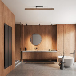 VIGA WOOD LED SOSNA SZCZOTKOWANA ORZECH LAMPA SUFITOWA