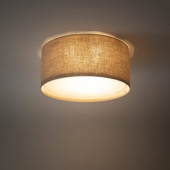 LARGO LINEN LAMPA SUFITOWA 6XE27