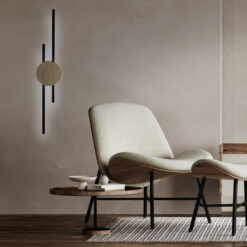 JAVA BLACK WOOD KINKIET 2