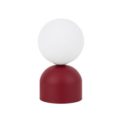 MIKI BURGUND LAMPKA NOCNA 1XG9