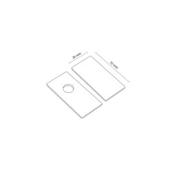 MAGNETIC EASY ZAŚLEPKA WHITE DO SZYNOPRZEWODU