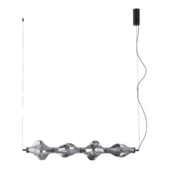 ELVA BLACK LAMPA WISZĄCA LED 30W