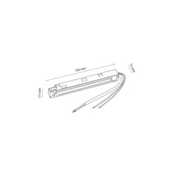 MAGNETIC EASY ZASILANIE WHITE DO SZYNY