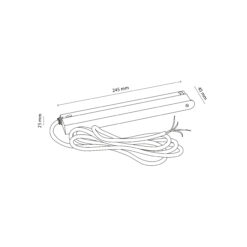 MAGNETIC EASY ZASILACZ WHITE WPINANY W SZYNE 100 W