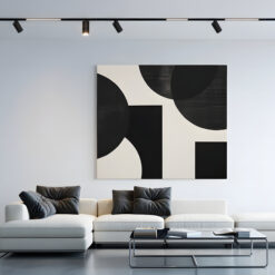 MAGNETIC EASY LINE BLACK 12W CCT