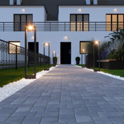 ARIUS L BLACK LAMPA PODŁOGOWA IP 54