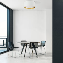 BILBAO WHITE/GOLD LAMPA SUFITOWA 4  450