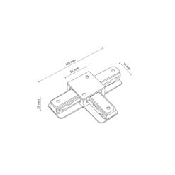 TRACER WHITE ŁĄCZNIK T