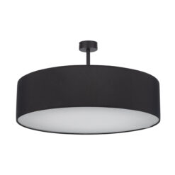 RONDO BLACK LAMPA SUFITOWA 4  600