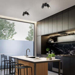 JET SET BLACK 2xGU10