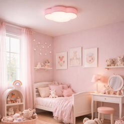 CLOUD LAMPA SUFITOWA RÓŻOWY PASTELOWY MINI 2