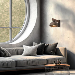 OSLO BROWN KINKIET 1