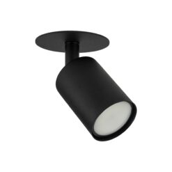 NEX BLACK 1XGU10 KINKIET PODTYNKOWY