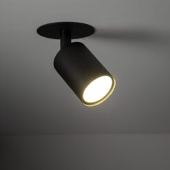NEX BLACK 1XGU10 KINKIET PODTYNKOWY