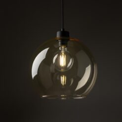 CUBUS LAMPA WISZĄCA 1 PŁ BURSZTYN