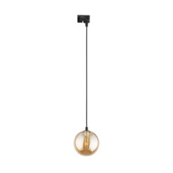 TRACER BLACK AMBER GLASS WISZĄCA 1 G9
