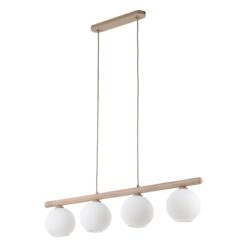 VIRLO WHITE LAMPA WISZACA 4XE14