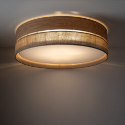 DORMA WOOD JUTA LAMPA SUFITOWA 4XE27