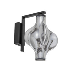 ELVA BLACK KINKIET LED 8W
