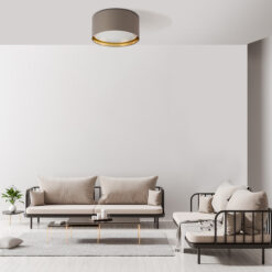 BILBAO BEIGE/GOLD LAMPA SUFITOWA 4  450