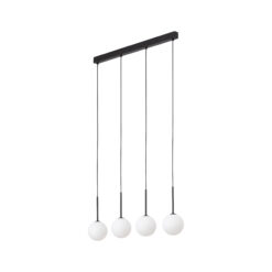 MARTIN BLACK WHITE LAMPA WISZĄCA 4