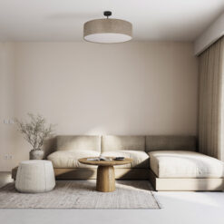 RONDO LINEN LAMPA SUFITOWA 4  600