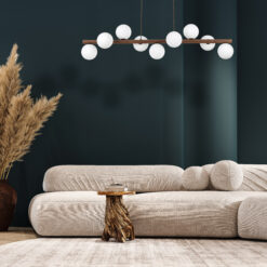 ESTERA WOOD ORZECH LAMPA WISZACA 9