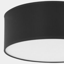 RONDO BLACK LAMPA SUFITOWA 4  450