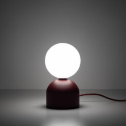 MIKI BURGUND LAMPKA NOCNA 1XG9
