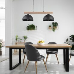 OSLO BLACK LAMPA WISZĄCA 2