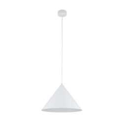 CONO L WHITE LAMPA WISZĄCA 1XE27 CONO L WHITE LAMPA WISZĄCA 1XE27