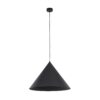 CONO XL BLACK LAMPA WISZĄCA 1XE27