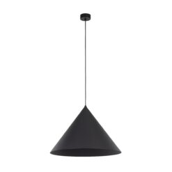 CONO XL BLACK LAMPA WISZĄCA 1XE27
