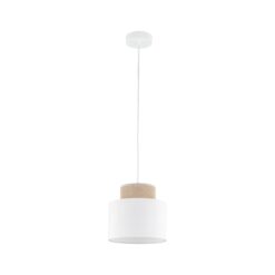 DUO WHITE JUTA LAMPA WISZĄCA 1