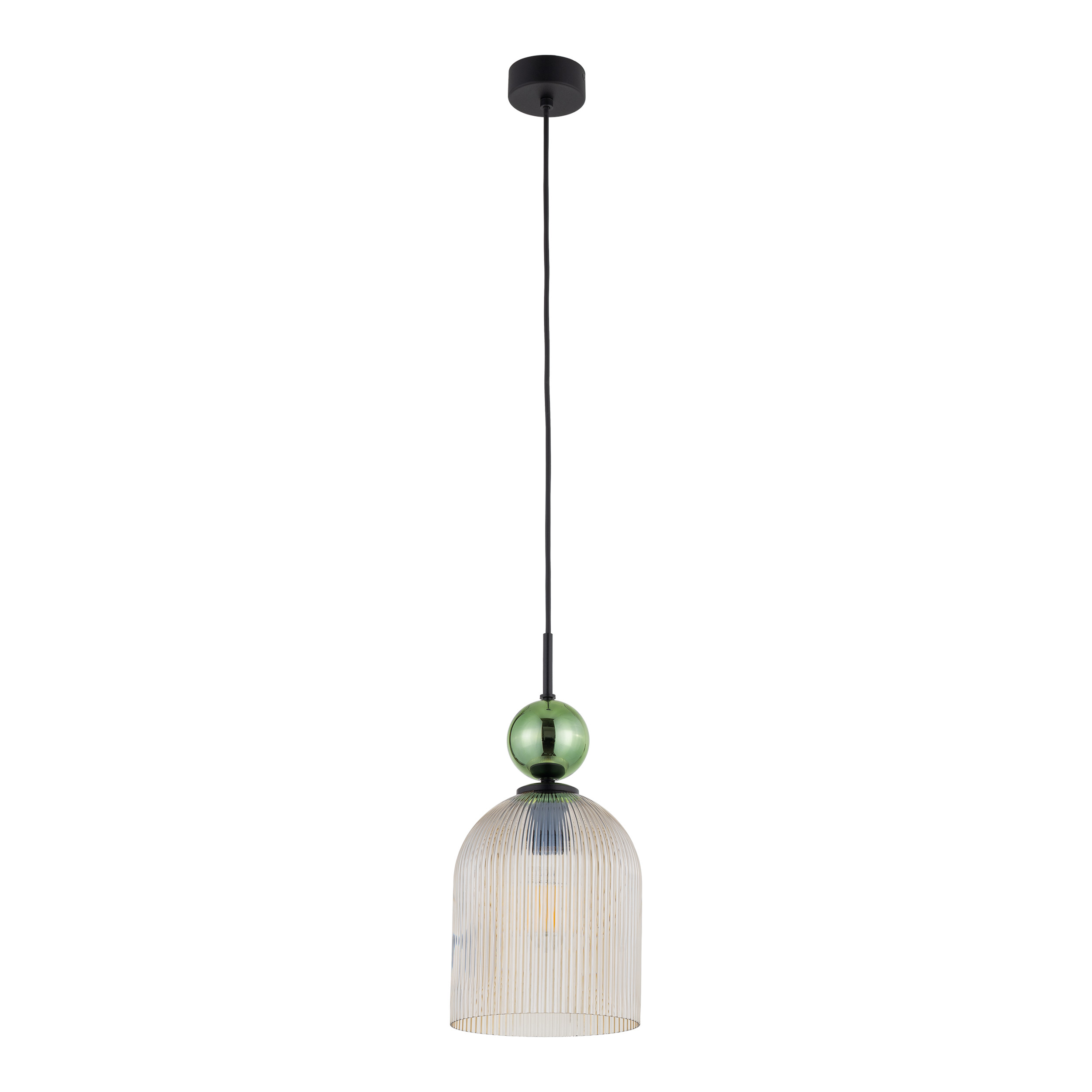 SOPHIA BIG GREEN COGNAC LAMPA WISZĄCA 1XE27 SOPHIA BIG GREEN COGNAC LAMPA WISZĄCA 1XE27