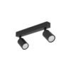 NEX BLACK 2XGU10 LAMPA SUFITOWA