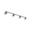 NEX BLACK 3XGU10 LAMPA SUFITOWA PODTYNKOWA