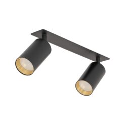 AMIS BLACK  2XGU10 PODTYNKOWY